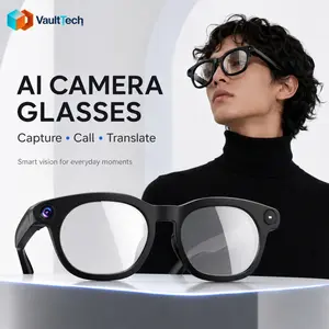 AI Smart Camera Glasses | 8MP POV Video | Real-Time Translation | Open-Ear Bluetooth Audio | 290mAh Long Battery