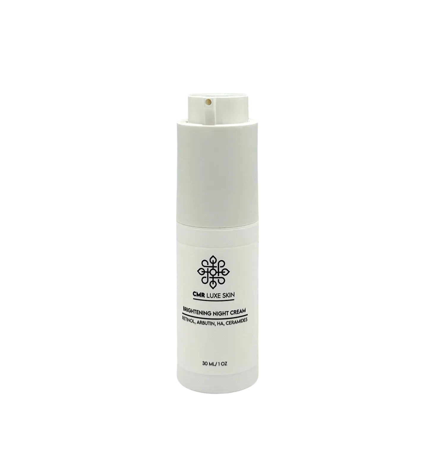 CMR Cosmetics Brightening Night Cream - Advanced Face Moisturizer with Retinol, Arbutin, Hyaluronic Acid & Ceramides - Night Cream for Face & Neck to Reduce Fine Lines for All Skin Types