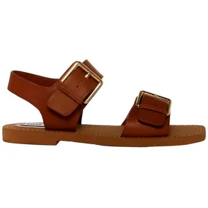 Steve Madden Santo Sandal Cognac Leather  SANT07S1-203 Women's