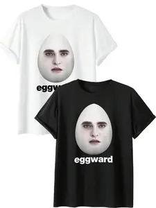 Edward Cullen Sarcasm Twilight T-Shirt, Eggbert Expression Graphic Tee, Funny Pullover, Perfect Birthday Gift, Unique Clothing Item