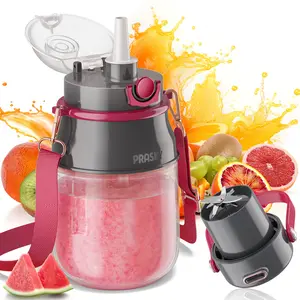 Prasky Portable Blender 27oz - Personal Smoothie blender  USB-C Charging (Power Bank/Computer Compatible), BPA-Free, Dishwasher Safe for Gym, Travel & Kitchen，food，juice