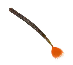 Shaker Worm - Soft Plastic Fishing Lure - Fresh Water Fishing Shakey Head, Texas Rig or Neko Rig