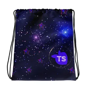tsgabrielle • Édition Spatiale • Drawstring Bag • 15″×17″
