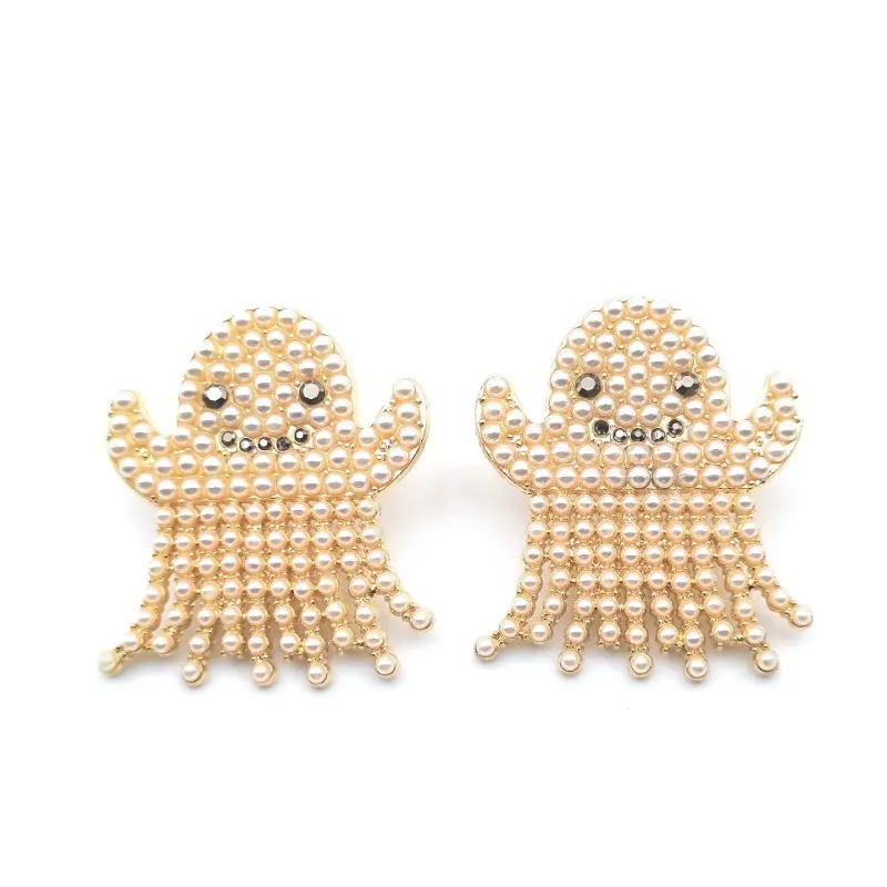 Lovely Ghost Earring Stud, Cute Ghost Skull Earrings, Alloy Earrings, Ghost Dangle Earrings, Xmas Gift