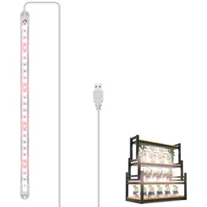 LED Grow Light Strip for Indoor , Full  Sunlike  Lights Growing Lamps for Hydroponics Succulent Veg and  (Not Includes Adapter)