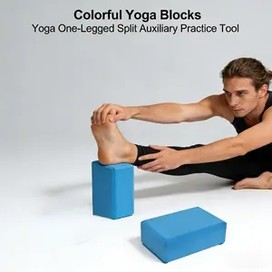 New Professional Eva Yoga Brick, Anti-Slip High Density Foam, Beginner Yoga Aid Tool, Split Training Leg Press Brick, Dance Fitness Yoga Mat, Yoga Equipment