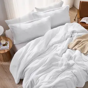 Get Under Me - Coma Inducer Oversized Comforter Set - White
