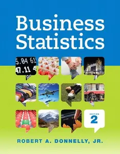 USED-Business Statistics by Donnelly, Robert (Hardcover)