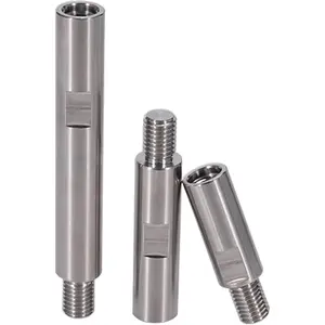 3 5/8'' - 11 Thread Angle Grinder Extension Connecting Rod Heavy Duty Stainless Steel Extender Shaft Adapter Set for Rotary Car Electric Polisher Power Tools Industrial Metal Hardware Use