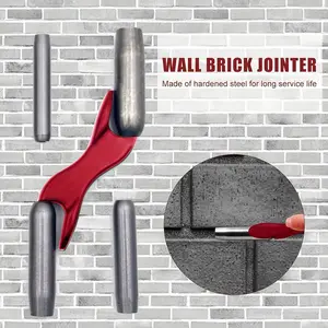 Hardened Steel Brick Jointer Barrels, 4 Sizes Available, Durable Construction for Efficient Bricking & Mortaring Tasks
