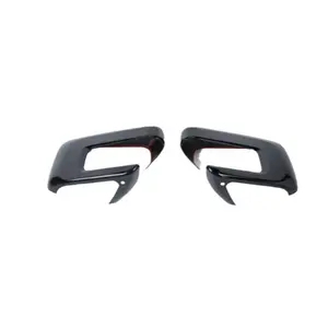 Suitable for 2020-2024 Ford F150 glossy black rearview mirror cover and reverse mirror cover modification decoration