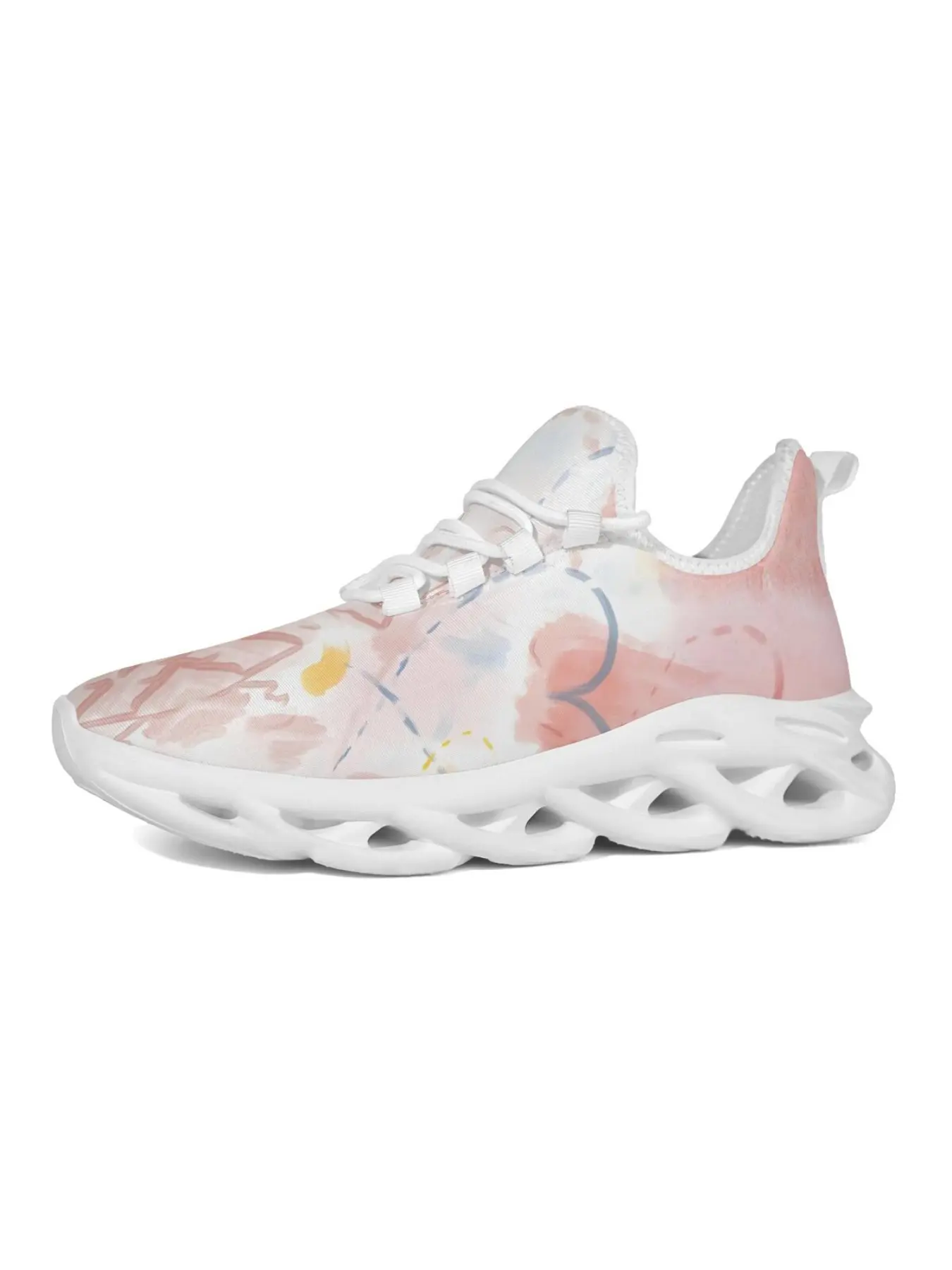 Women's Sporty Casual Shoes Comfortable Versatile Fashion Hiking Outdoor Running Cartoon Pattern Sneakers Fashionable Running Shoes