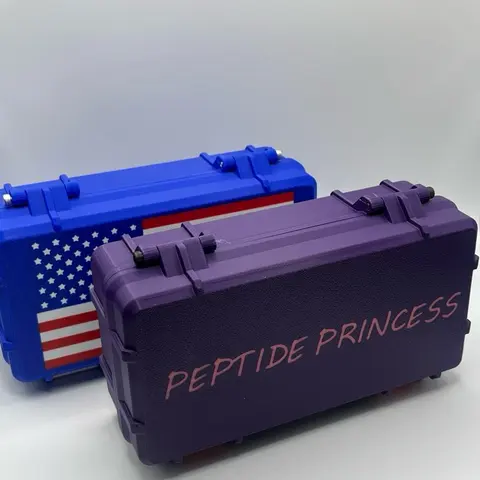 Complete Peptide Vial Case. Holds both size 3mL and 5mL vials plus accessories