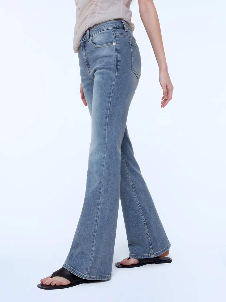 Soft Premium Stretch Bootcut Denim Pants