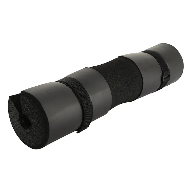 Unisex Heavy Duty Barbell Squat Pad - 17.5x3.5 in Functional Secure Hold Strap System, Non-Slip Comfort Shoulder Cushion for Squats, Weight Lifting, Gym Fitness Training