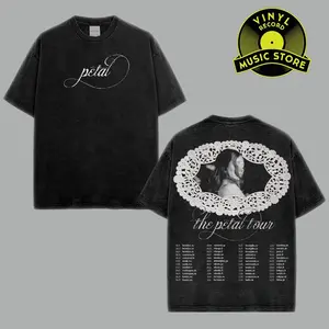 VINYL-Ariana Petal 2026 V10 New Album Heavy Metal Graphic T-Shirt, Eternal Sunshine Queen Music Hoodie, Pop Music Mexico-Style Tee