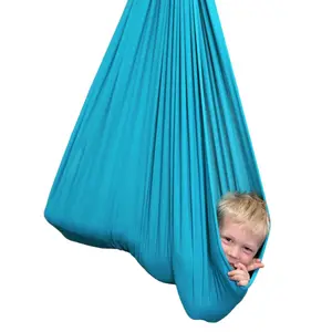 Sensory Swing for Kids | 360° Hardware Indoor | Therapy Tool for Special Needs Snuggle Grey Cuddle Hammock Gray Swing | for Children with Autism, ADHD, Aspergers, Sensory Integration
