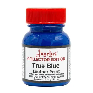 Angelus Collector Edition True Blue - Acrylic Leather Paint Paint Matched To Sneakers, Restore Popular Shoes, Customize Footfwear, DIY Friendly