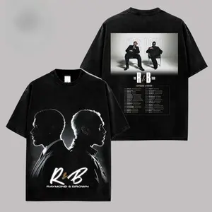 Raymond & Brown The R&B Tour Date 2026 Premium Cotton T-Shirt, R&B Music Duo Graphic Tee, Urban Hip Hop Soul Streetwear Shirt, Concert Tour Merch, Gift for R&B Fans, Vintage Music Tee 7UW