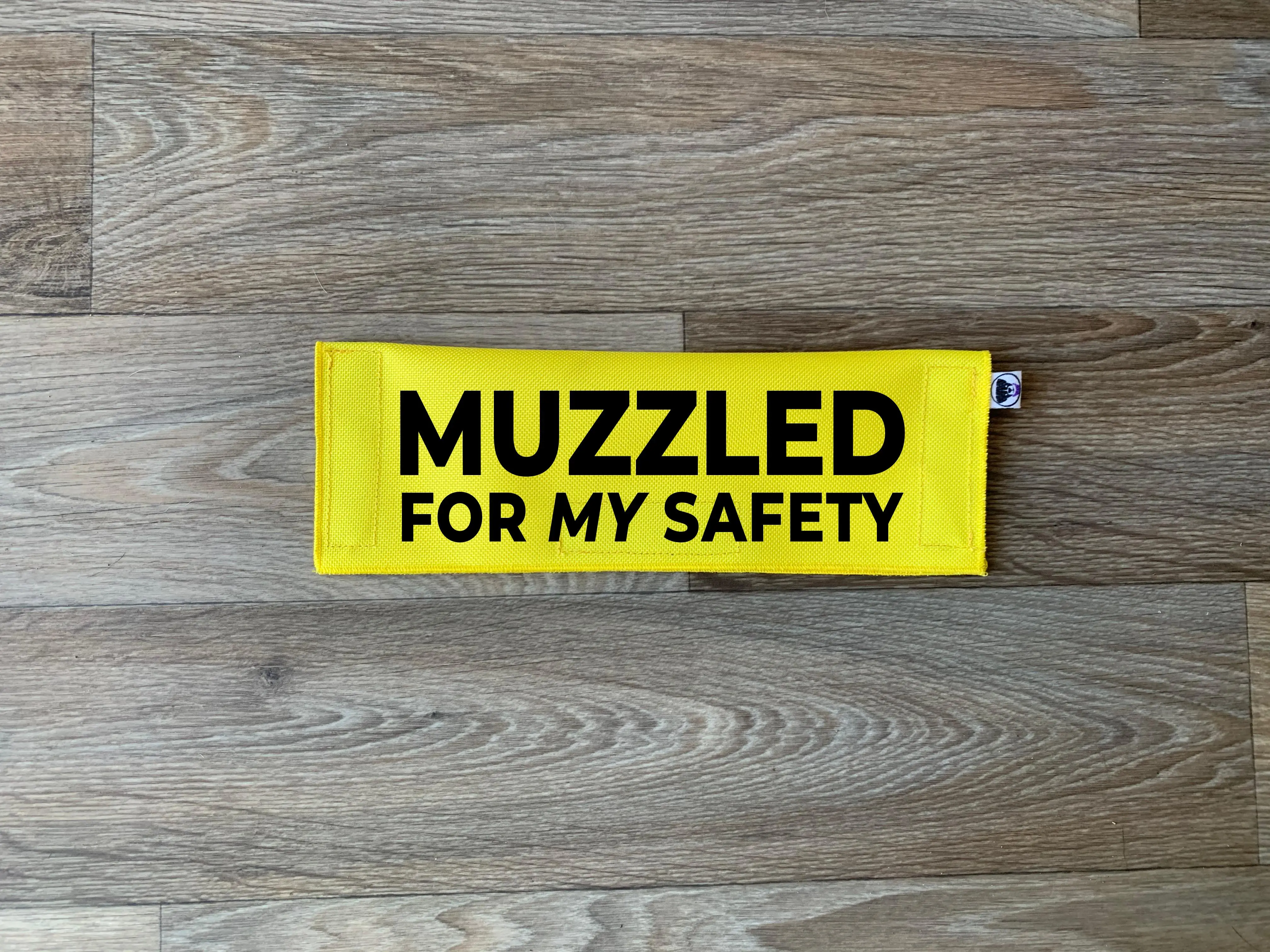 Muzzled For My Safety Leash Sleeve