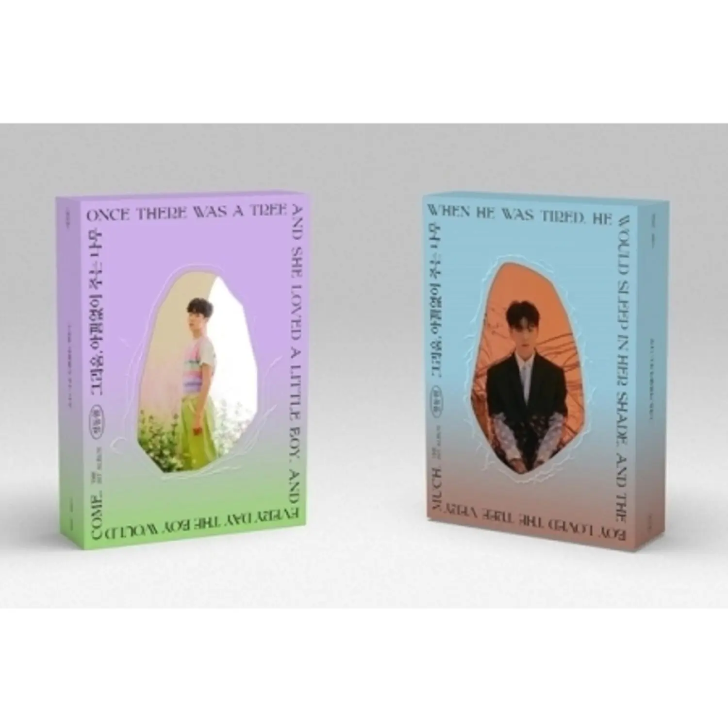 Jeong Dong Won - Missing, Giving Tree (Hard case) (incl. 80pg Photobook, Lyrics Paper, Photocard, Lenticular Card, Folded Poster, Paper Stand, Photo Film, Heat Sensistive Postcard + Scratchcard)