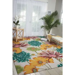 Nourison Fantasy Flower Indoor Area Rug