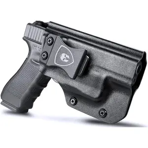 WARRIORLAND G17/19 w/TLR6 Holster IWB Kydex Holster Compatible with Glock 17/19/19X/44/45(Gen 1-5) w/TLR-6, Right Hand Concealed Carry
