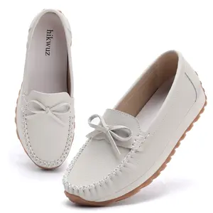 2026 Women's Bow Decorated Slip on Loafers,Comfortable Walking Shoes , New Women's Vintage Casual Sole Loafers,Casual Retro StyleGift(gift)，American Live Broadcast  Snap Up