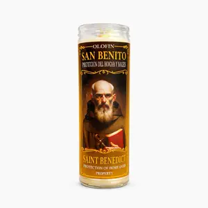 Veladora preparada san Benito  Perfume Scent