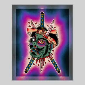 8x10 Vibrant Art Print - High Quality Gloss Paper