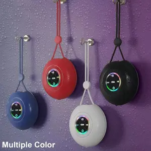 level 4 bathroom waterproof Bluetooth speaker,with RGB light,outdoor portable mini speaker