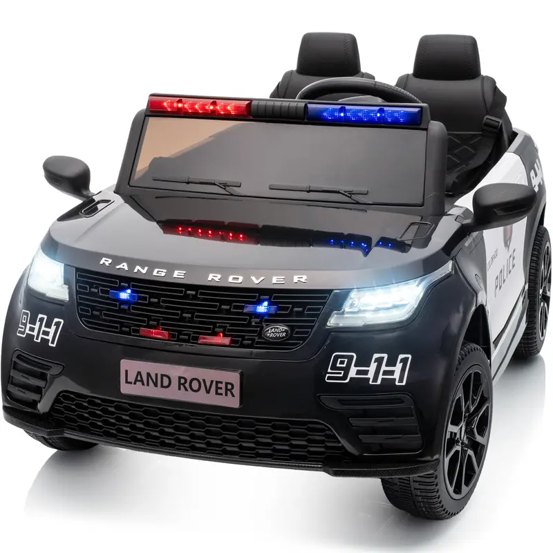 Hikiddo 24V 4WD/2WD Kids Ride on Car, Licensed Land Rover 2 Seater Electric Car Toys for Toddlers Boys Girls w/ Remote Bluetooth Music
