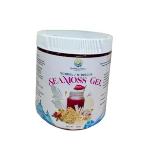 Hibiscus Infused SeaMoss Gel 16oz
