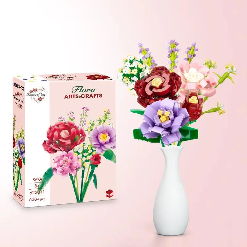 rose toy bouquet Amuseables Rose Bouquet Jellycat main image 0