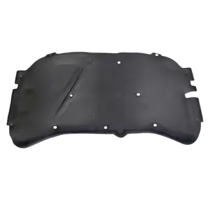 Engine Hood Insulation Cotton Pad Mat for VW Golf4 MK4 1999-2006, PET Hood Heat Shield Liner, Sound Protective Pad-black-99-06