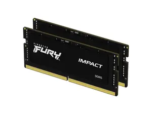 Kingston FURY Impact 64GB (2 x 32GB) 262-Pin DDR5 SO-DIMM DDR5 4800 (PC4 38400) Laptop Memory Model KF548S38IBK264