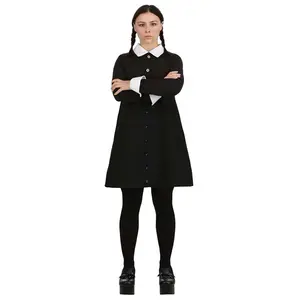 Women's 1960s Wednesday Addams Costume