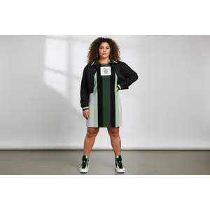 Classy Adore “Stripe & Reign” T-Shirt Dress