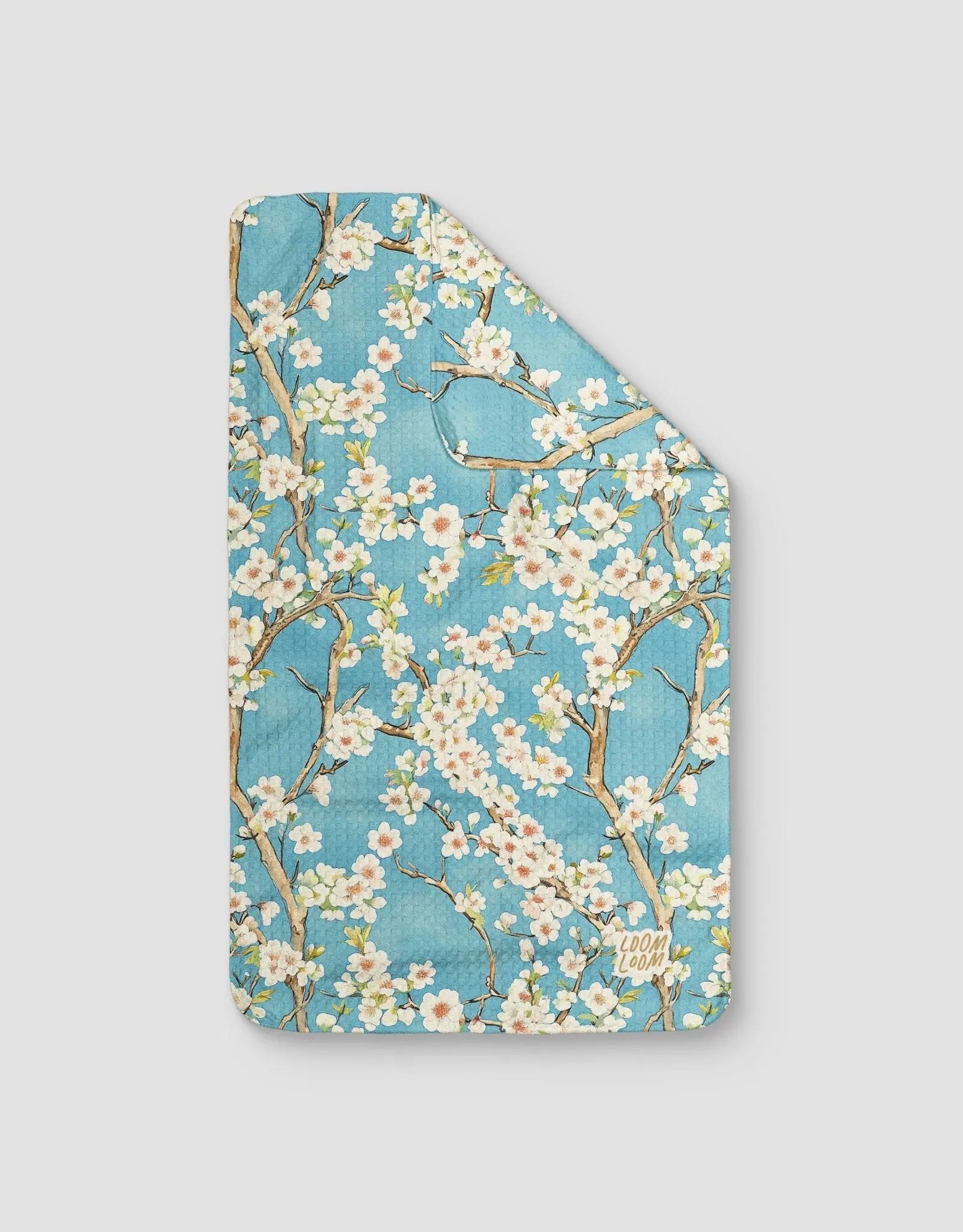 Blooming Branch Kitchen Tea Towel - Rectangle, Double-Sided Print, 16x28in Quick-Dry Absorbent Dish Towel for Daily Dishwashing, Perfect Housewarming Gift, Machine Washable
