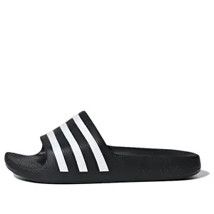 Adidas Adilette Aqua Slides Core Black / Cloud White (PS)