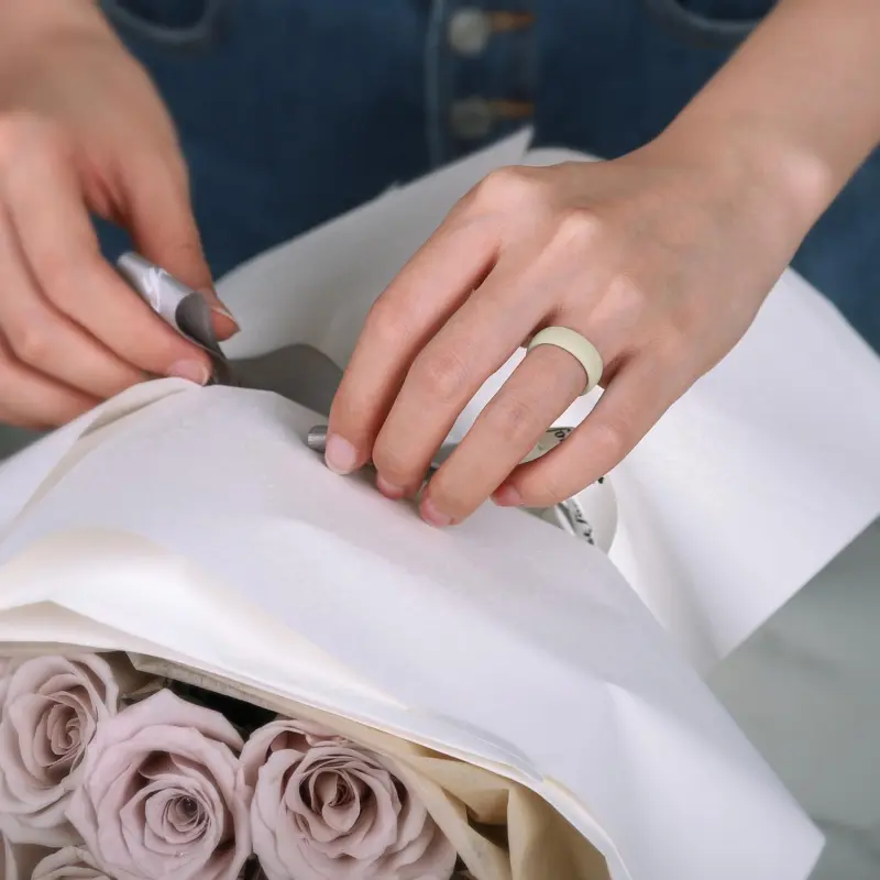 Women's Band Rings, Silicone Inner Arc Ergonomic Breathable Design with half sizes, Rubber Wedding Bands,5.5mm Wide-2mm Thick Women's Band Rings, Silicone Inner Arc Ergonomic Breathable Design with half sizes, Rubber Wedding Bands,5.5mm Wide-2mm Thick