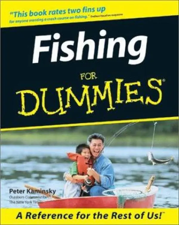 USED Book - Fishing for Dummies by Peter Kaminsky (Paperback) - english