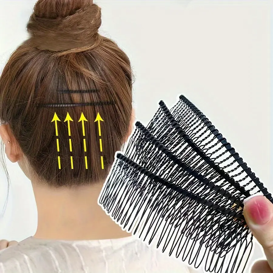 4pcs of Basic Style Hair Insertion Combs