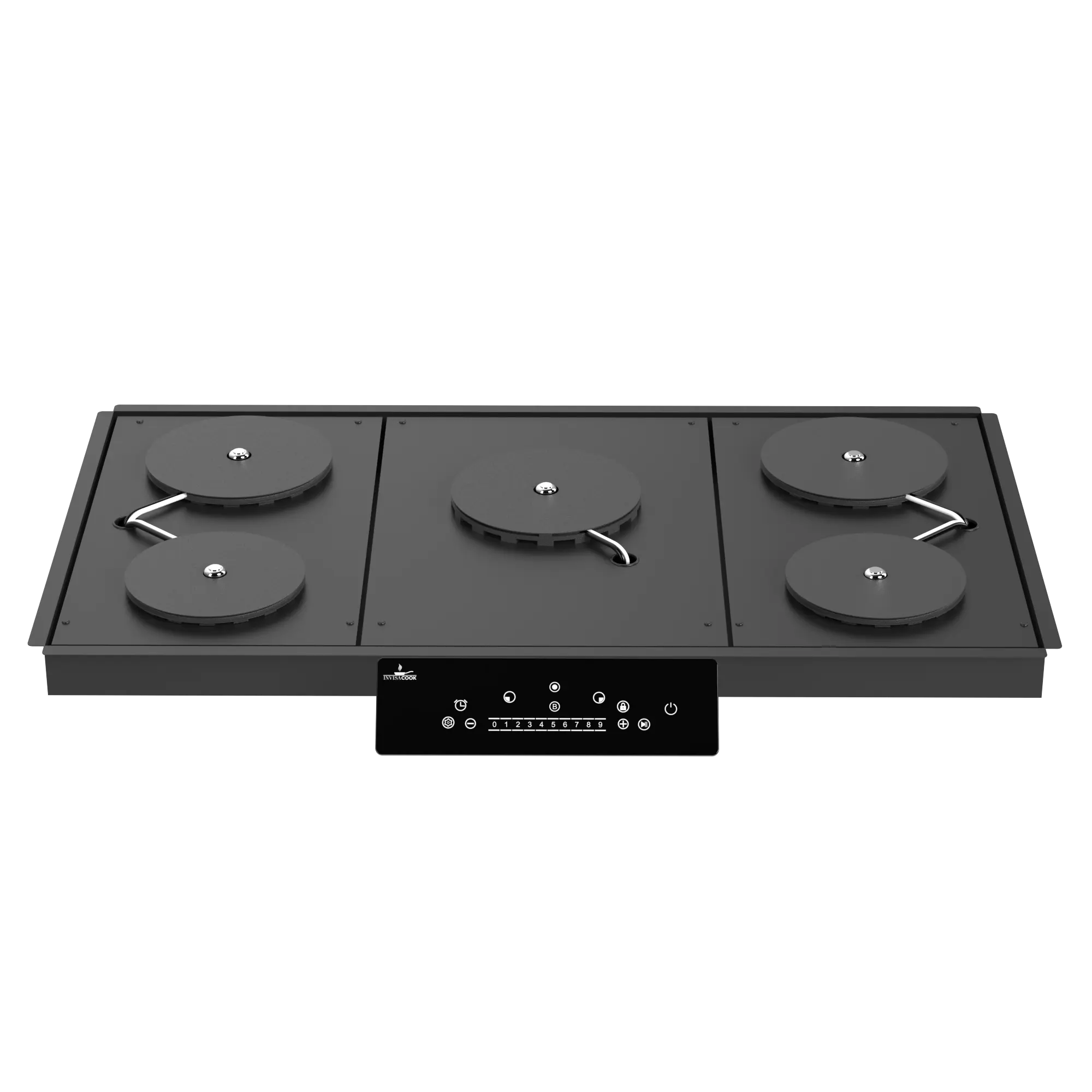 Invisacook 5 Burner 220V – Flush-Mount Invisible Induction Cooktop
