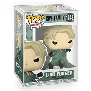 Funko POP Spy x Family - Loid Forger Vinyl Figure with Epic Collectibles Premium Box Protector Included