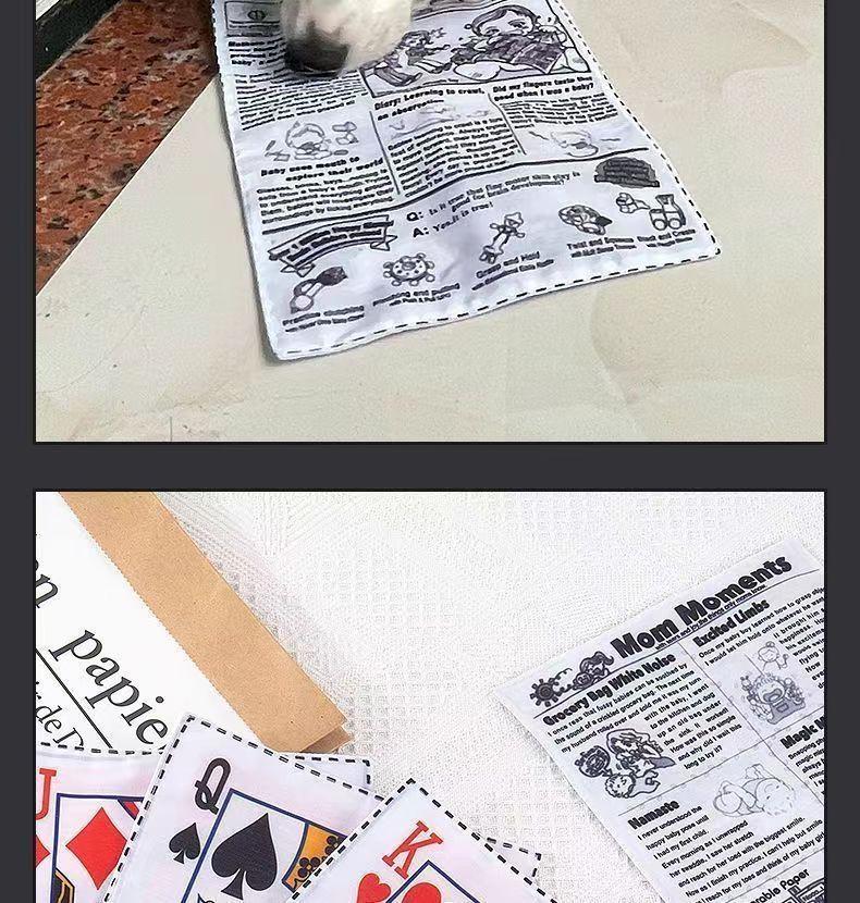 Pet Balloon Indestructible Newspaper Dog Toy Squeaky Chew for Boredom Relief Thickened Durable Teeth Cleaning Realistic Crinkle Safe Non Toxic Washable Quick Dry Interactive Play