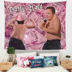 Funny Kids Peach Skin Tapestry, Humor Gibby Tapestry, Meme Tapestry for Bedroom College Dormitory Wall Hanging, Decor, durable decorative tapestry