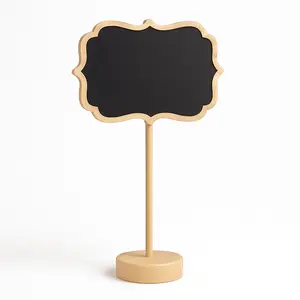 Elegant Standing Wood Chalkboard Sign