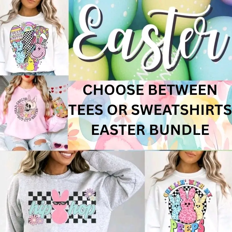 2 Easter Day Item Bundle, Sweatshirts / Tees