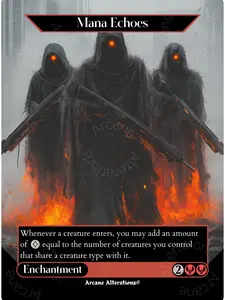 Mana Echoes - Full Art Altered Art Custom Proxy Card